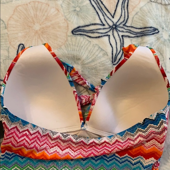 NWOT La Blanca One Piece Bathing Suit LB4KW19 - Picture 6 of 7